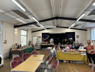 Christmas Fayre Stall sellers 02