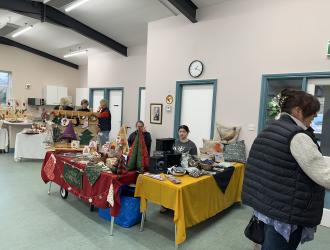 Christmas Fayre Stall sellers 06