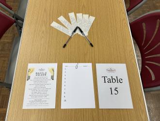 Quiz Night Table