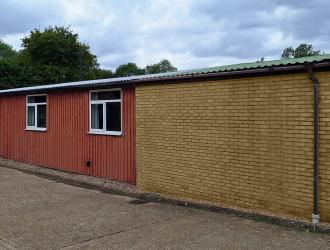 Village Hall Retouch Original Cladding