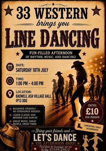 Line Dancing 18th July