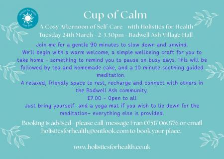 Holistics for Health 24th Mar 26